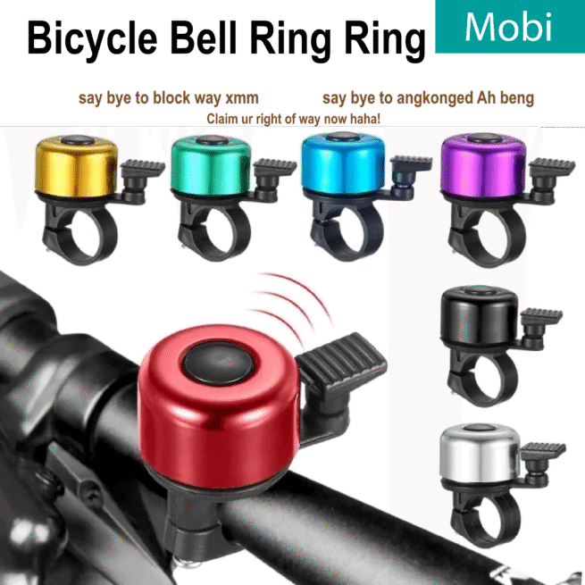 Bicycle Bike Bell Ring Easy Install