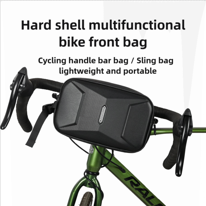 Hard Shell Multifunctional Bike Front Bag