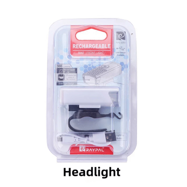 USB Rechargeable LED Bike Headlight – Lightweight, Waterproof, Portable Cycling Safety Light - Image 8