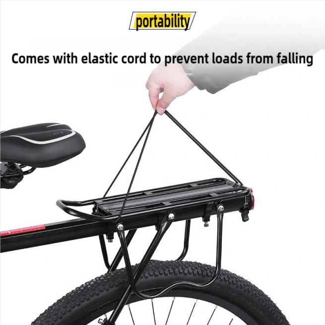 Rear Rack for Bicycle, Ebike, PAB (Universal Fit) - Image 2