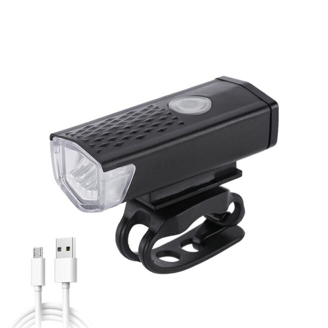 USB Rechargeable LED Bike Headlight – Lightweight, Waterproof, Portable Cycling Safety Light - Image 3