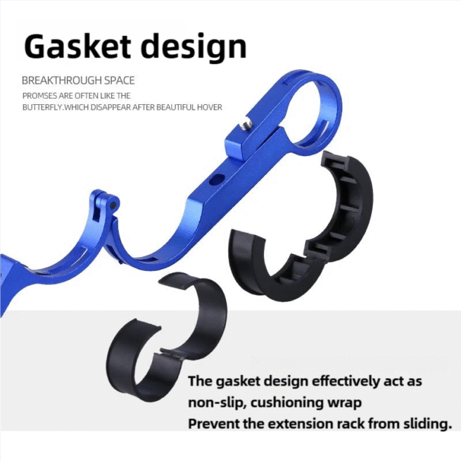 Handlebar Extension Rack for Bicycle E-bike Ebike Scooter Aluminium Alloy - Image 2