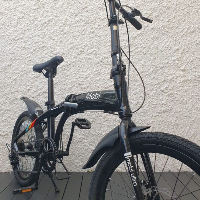 Mobi Ultra Folding Bicycle Pre-install Shimano Aluminium Bike (anti-rust, lightweight, MRT bus & boot friendly) - Image 2