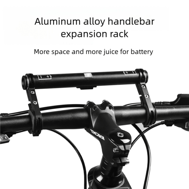 MOBI Premium Handlebar Extension Power Bank (4000mAh) - Bike Mount Charger for Phone - Image 2