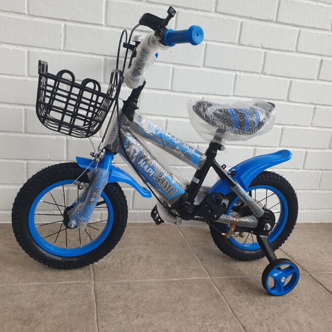 Kid's Bicycle with Training Wheels & Basket - Durable Children's Bike - Image 5