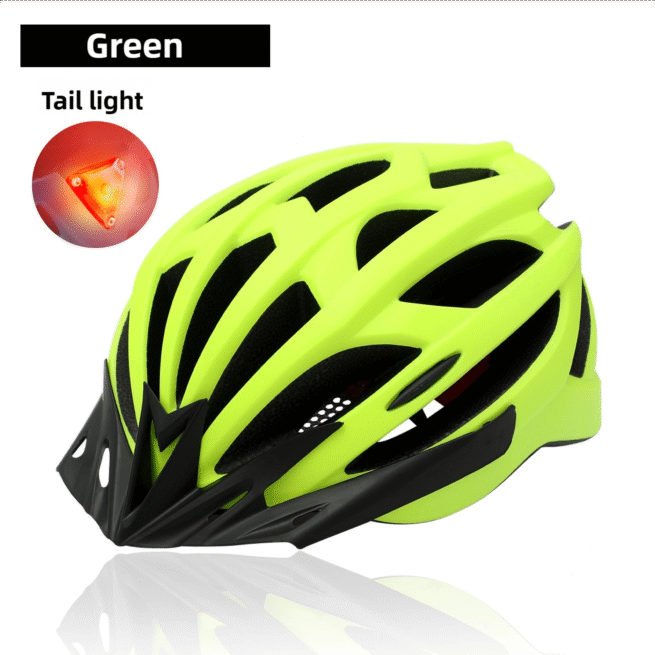 High Quality Ebike Cycling Helmet with LED Tail Light | Lightweight EPS Shock Absorbing Adult Helmet - Image 4