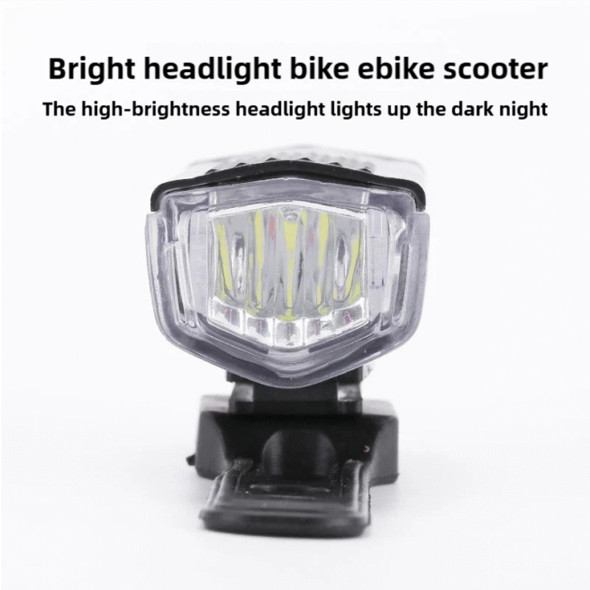 USB Rechargeable LED Bike Headlight – Lightweight, Waterproof, Portable Cycling Safety Light - Image 5