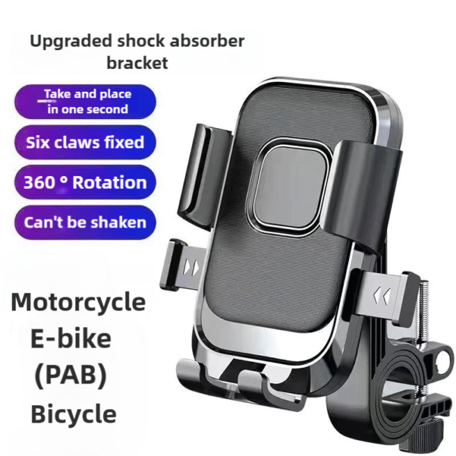 Phone Holder Bike Waterproof With Cap Umbrella - Image 7