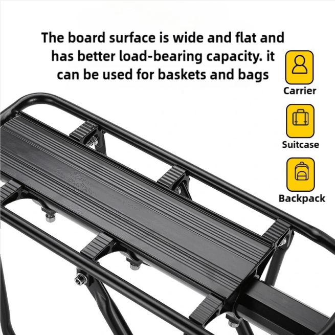 Rear Rack for Bicycle, Ebike, PAB (Universal Fit) - Image 5