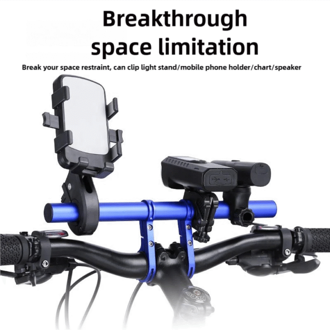 Handlebar Extension Rack for Bicycle E-bike Ebike Scooter Aluminium Alloy - Image 5