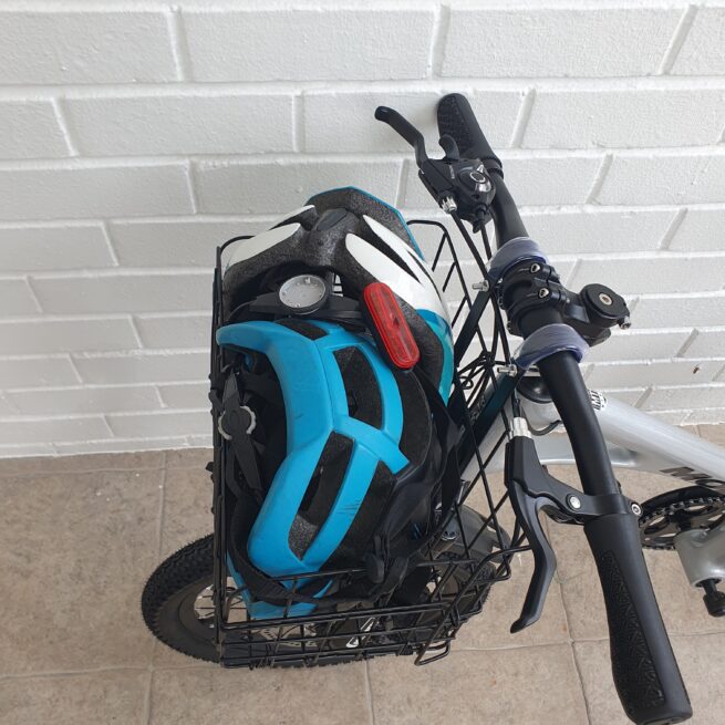 Folding Bike Basket | Quick Release | Front/Rear | Max 30KG | Strong Steel | MTB Road Foldable Cycle - Image 5