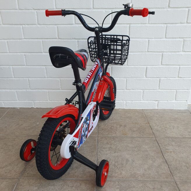 Kid's Bicycle with Training Wheels & Basket - Durable Children's Bike - Image 8
