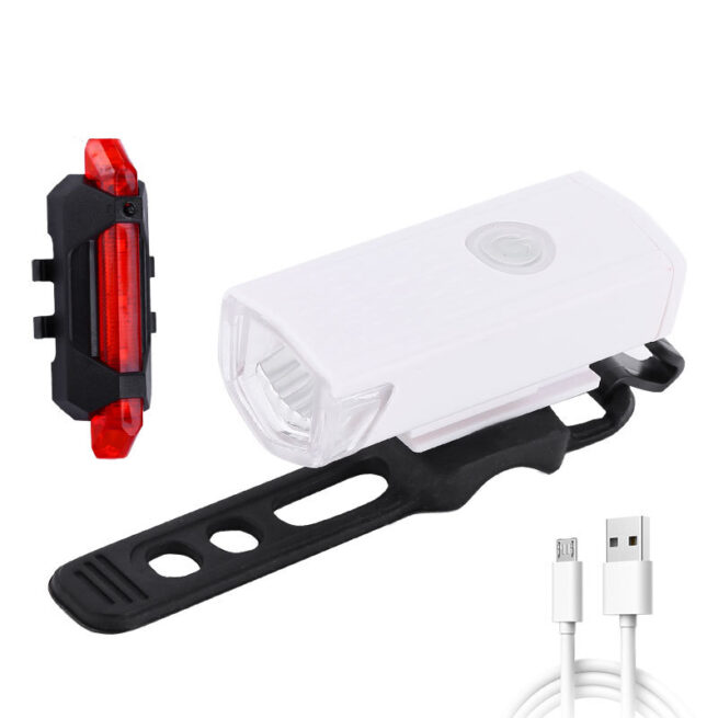 Bike Headlight & Tail Light Set USB Rechargeable – Stay Safe & Visible! - Image 7