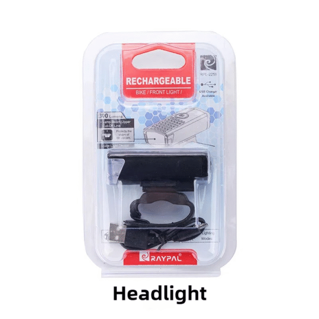 USB Rechargeable LED Bike Headlight – Lightweight, Waterproof, Portable Cycling Safety Light - Image 7
