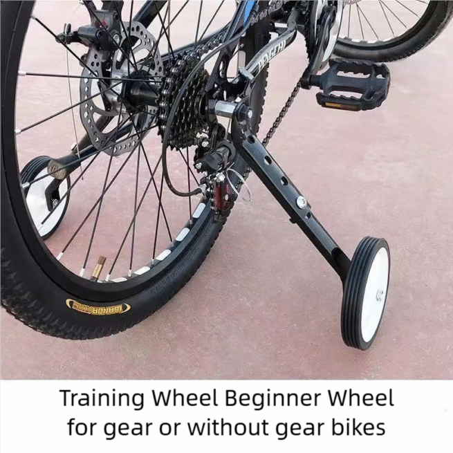 Bicycle Training Wheels Beginner Wheel Stabiliser / Bike Ebike PAB Universal Fit